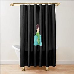   Sykkuno and Bimbus Shower Curtain