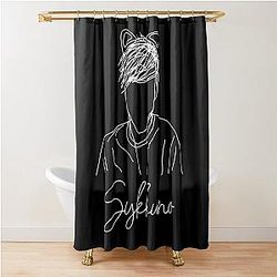 Sykkuno shirt Shower Curtain
