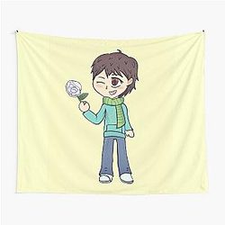 Sykkuno Chibi Fanart  Tapestry