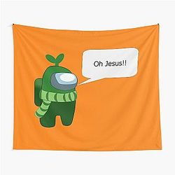 Sykkuno Says Oh Jesus  Tapestry