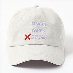 sykkuno Funny Single Taken Dad Hat