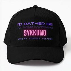 sykkuno poggers stepson twitch youtube content creator Baseball Cap