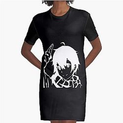 Sykkuno HD Logo Graphic T-Shirt Dress