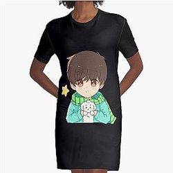 Sykkuno shirt Graphic T-Shirt Dress