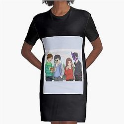 Sykkuno shirt Graphic T-Shirt Dress