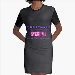 sykkuno poggers stepson twitch youtube content creator Graphic T-Shirt Dress