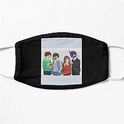 Sykkuno shirt Flat Mask