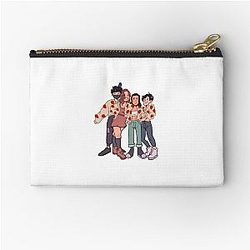 corpse husband pokimane valkyrae and sykkuno Zipper Pouch