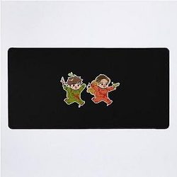 Sykkuno and valkyrae Desk Mat