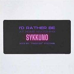 sykkuno poggers stepson twitch youtube content creator Desk Mat