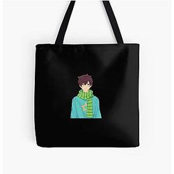   Sykkuno and Bimbus All Over Print Tote Bag