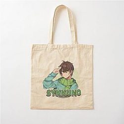 Sykkuno Funny Cotton Tote Bag