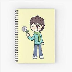 Sykkuno Chibi Fanart  Spiral Notebook