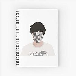 Sykkuno Art Spiral Notebook