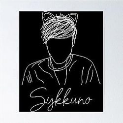 Sykkuno shirt Poster
