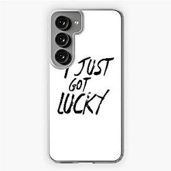 Sykkuno Merch Sykkuno I Just Got Lucky Samsung Galaxy Soft Case