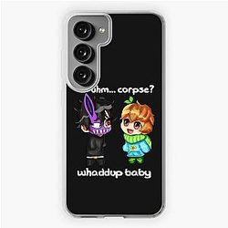 Corpse Husband and Sykkuno Chibi Samsung Galaxy Soft Case