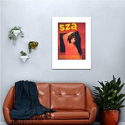 Sza Collage Canvas Print Premium Merch Store