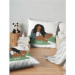 Sza Ctrl Album Throw Pillow Premium Merch Store