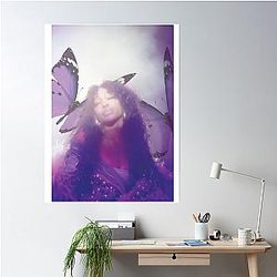 Sza Butterfly  Poster Premium Merch Store