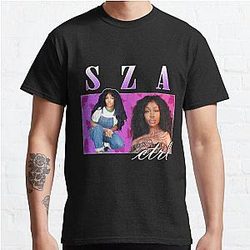 SZA retro vintage hip hop tee 90's aesthetic Classic T-Shirt RB0903