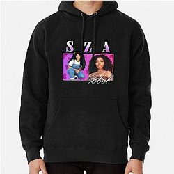 SZA retro vintage hip hop tee 90's aesthetic Pullover Hoodie RB0903