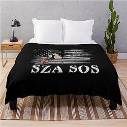Sza Sos a Sza Sos a Sza Sos Throw Blanket RB0903