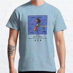 SZA Kill Bill SOS Pixel Art Spotify Song Classic T-Shirt RB0903