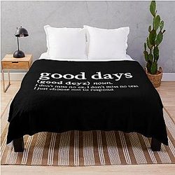 Good Days by SZA Stick The Song Throw Blanket RB0903