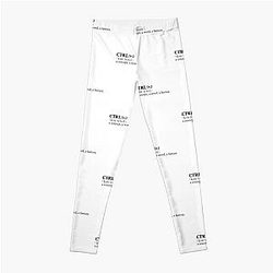 CTRL concept word fantasy by SZA Leggings RB0903