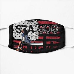 Sza Sos a Sza Sos a Sza Sos Flat Mask RB0903