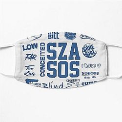 SZA, SZA SOS, SZA Concert Flat Mask RB0903