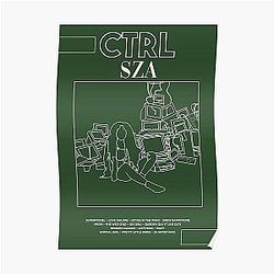 CTRL - SZA Poster RB0903