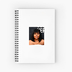 Taraji P. Henson Official Merchandise Taraji P Henson Notebook