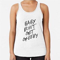 Tate Mcrae - Greedy Racerback Tank Top