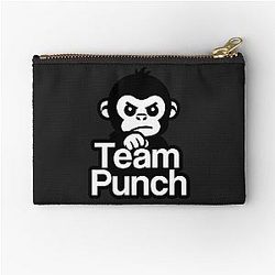 Team Punch Monkey Zipper Pouch