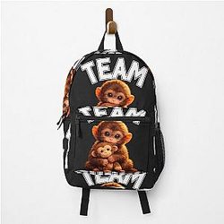 Team Punch Monkey Toy Backpack