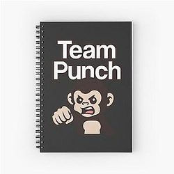 Team Punch Monkey Notebook