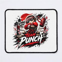 Team Punch Mouse Boxer – Street Style Graphic Mouse Pad