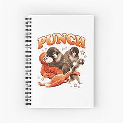 Punch Monkey Team Spiral Notebook