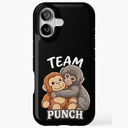 Team Punch Baby Monkey iPhone Tough Case