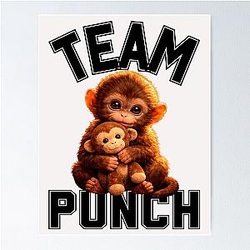 Punch Monkey Toy Poster