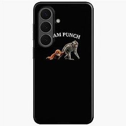 Team Punch Monkey Orangutan Primate Wildlife Animals Case for Samsung Galaxy Soft