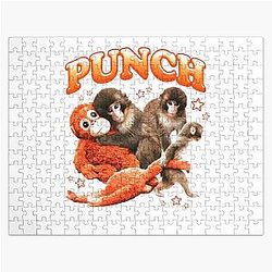 Punch Monkey, Team Punch Jigsaw Puzzle