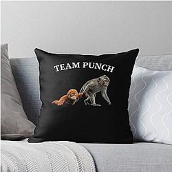 Monkey Orangutan Primate Wildlife Animals Throw Pillow