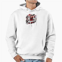 Team Punch Monkey Boxer Bold Street Graphic Pullover Hoodie