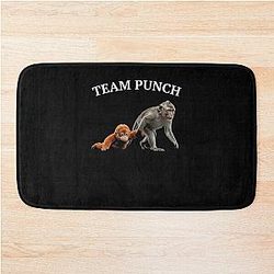 Team Punch Orangutan Wildlife Animals Bath Mat