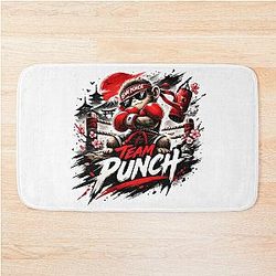 Team Punching Monkey Bath Mat