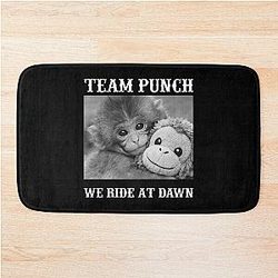 Team Punch Monkey Ridge at Dawn Retro Bath Mat