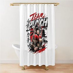 Team Punch Boxer - Bold Street Style Graphic Shower Curtain
